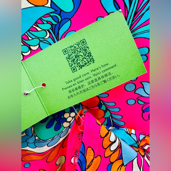 🆕 🔖 kate spade ♠️ Sea Garden Zip Up RashGuard Swimsuit✨Radiant Pink✨Small✨NWT! - Picture 8 of 16